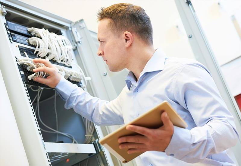 Students in information technology learning environment