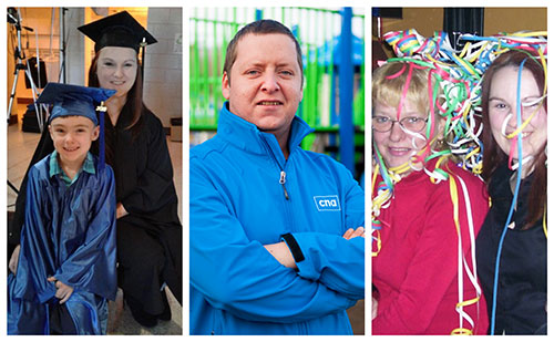 students that have graduated sucessfully thanks to CNA Emergency Fund