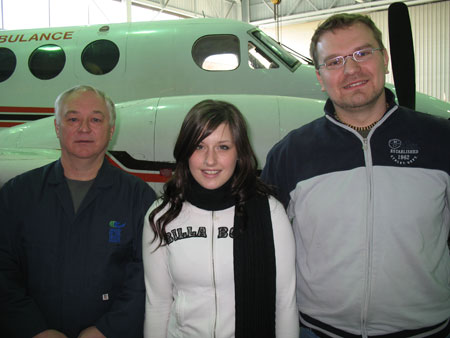 Aircraft maintenance students take home scholarships