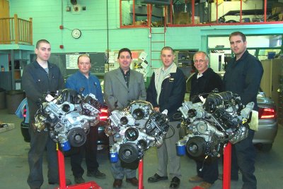 Dennis GM makes donation to college 
