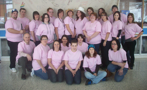 Pink takes priority at Carbonear campus