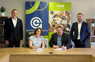 Eastern Academy, CNA sign articulation agreement