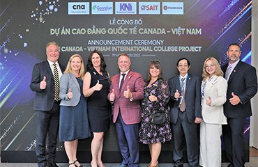 CNA part of Canada-Vietnam education project