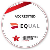 EQUAL Accreditation Canada accredited seal